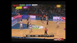 2009 Caja Laboral Baskonia (Spain) - CSKA (Moscow) 67-71 Men Euroleague Basketball, full match