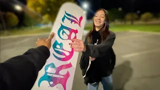 Surprising Her With A New Board!