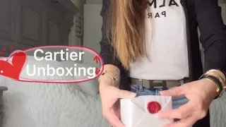 CARTIER JUSTE UN CLOU RING-PAVET (UNBOXING)