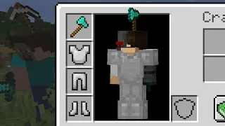 Minecraft but you can wear any weapon...