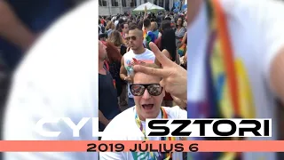 Cyla Sztori: Óriási őrületbe menetelünk a Budapest Pride-on! (2019/07/06) | Kajdi Csaba Hivatalos