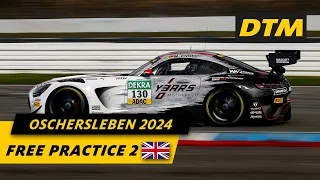 Live Free Practice 2 | Motorsport Arena Oschersleben | DTM 2024