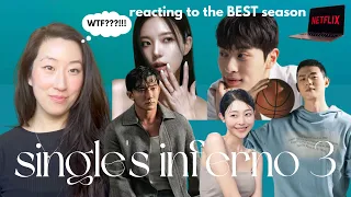 Netflix Singles Inferno Season 3 Reaction: Korean beauty standards, my critiques on the season, etc.
