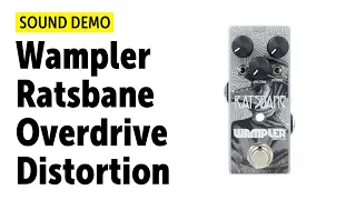 Wampler Ratsbane - Sound Demo and Comparison with the ProCo Rat (no talking)