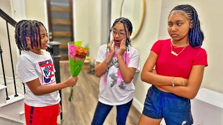 Boy SURPRISES HIS CRUSH With FLOWERS, BIG SISTER RUINS IT | "My Brother And His Crush" EP.2