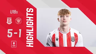 A five star display! | FA Youth Cup Highlights | Stoke City 5-1 Blackpool