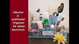 Tollen stabilen & praktischen Organizer für deinen Basteltisch - alles schnell zur Hand - Stampin´Up