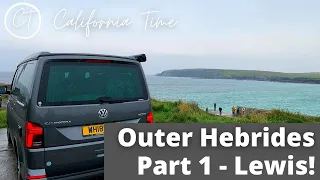Outer Hebrides Camping (Lewis) In Our VW California Campervan 2021 - Part 1