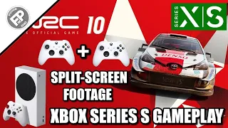 WRC 10: Split-screen - Xbox Series S Gameplay (60fps)