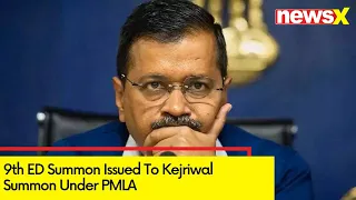 9th ED Summon Issued to Kejriwal | Summon Under Prevention of Money Laundering Act |  NewsX