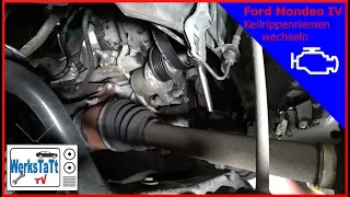 ►Ford Mondeo MK4◄ Keilrippenriemen wechseln [Replace Belt] ◢WERKSTATT-TV◣