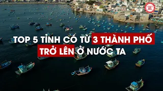 Top 5 tỉnh có từ 3 thành phố trở lên ở nước ta | THƯ VIỆN PHÁP LUẬT