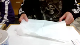 The AMAZING floating napkin trick(you can do in any restaurant)