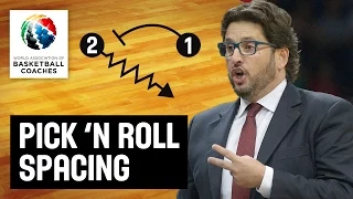 Pick 'n' Roll Spacing - Andrea Trinchieri - Basketball Fundamentals