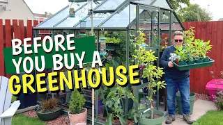 Before you buy a greenhouse