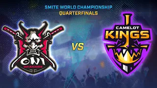 SMITE WORLD CHAMPIONSHIP - Quarterfinals - Camelot Kings Vs Oni Warriors