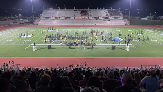 Pasadena Memorial Maverick Marching Band UIL Area Finals 10/21/2023