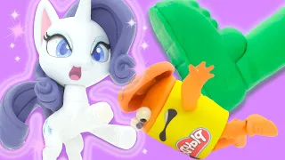 Play Doh Videos ✨💖 My Little Pony Magic Shrinking Potion! 💖✨Stop Motion | Season 2 | Play-Doh Show