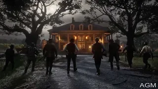 The Best Wild West Scene in RED DEAD REDEMPTION 2 - Assault on Braithwaite Manor