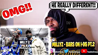 THE GLITCH BUILD RETURN!!! Millyz Bars On I-95 Freestyle Pt. 2 (REACTION)