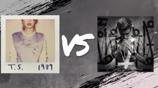 1989 vs Purpose - Taylor Swift vs Justin Bieber: Billboard Hot 100 - Chart History (Era Battle)