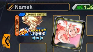 New Unique Equipment for LF Namek Goku Already!???