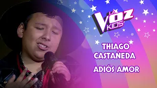 Thiago Castañeda | Adiós amor | Semifinal | Temporada 2022 | La Voz Kids