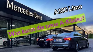 Mercedes 2022 A-Klasse Limousine im Test