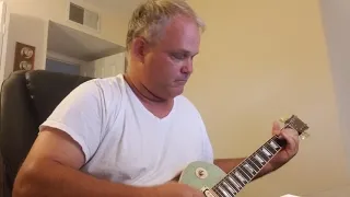 David gilmour on an island cover by keith white