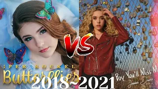 Piper Rockelle  vs Jenna Davis|| Music Evolution(2018-2021)
