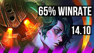 NAUTILUS & Ashe vs HWEI & Varus (SUP) | 65% winrate, 4/3/19 | KR Grandmaster | 14.10