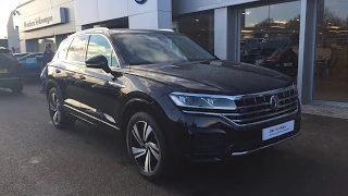 OU18XPK Touareg 3.0 TDI SCR 286PS 4M R-Line Tech Sunroof, Driver assistance plus @ Wrexham VW