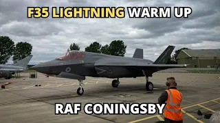 F35 Lightning Warmup - RAF Coningsby Families Day 28/07/23