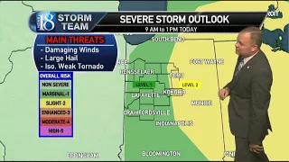 April 17, Wednesday Morning Weather Forecast