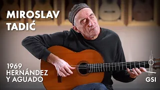 Miroslav Tadić plays his piece "Jovka" on a 1969 Hernandez y Aguado