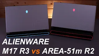 Alienware m17 r3 vs Area-51m r2
