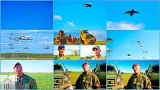 NATO Troops in HUGE Parachute Drop - Biggest Since WWII!