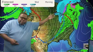 Severe Storms in the Midwest and Ohio Valley; Strong Winter Storm in the West.