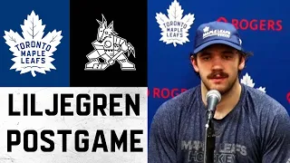 Timothy Liljegren Post Game | Toronto Maple Leafs vs Arizona Coyotes - January 12, 2022