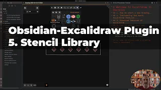 Part 5: Intro to Obsidian-Excalidraw - Stencil Library