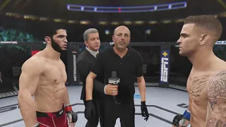 Islam Makhachev vs. Dustin Poirier - EA Sports UFC 4 - Eagle Fights