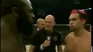 Kimbo Slice gets knocked out in seconds!!!