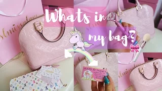 Whats In My Bag? Louis Vuitton Alma -SLMissGlam🦄💕