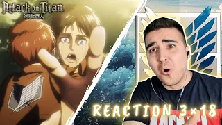 ERWIN OR ARMIN? WHO WILL SURVIVE!? ATTACK ON TITAN SEASON 3 EPISODE 18 REACTION! ( "Midnight Sun" )