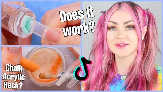 Testing Tik Tok Nail Hacks & Tools