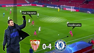 Giroud's Brilliance Helps Chelsea to Win Group-E | Sevilla vs Chelsea 0-4 | Tactical Analysis