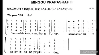 28 Februari 2021 - Edisi Lama - Minggu Prapaskah II - Tahun B - Mazmur & Alleluya