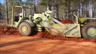 Some Terex TS-14 Scraper Action!