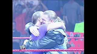 Triple H brings his best friend HBK - RAW 22 July 2002