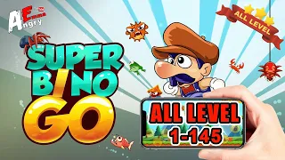 ⭐⭐⭐Super Bino Go ALL LEVELS three stars 1-145 - Gameplay #17 (Android)